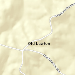 Old Lawton Tennessee Street Map