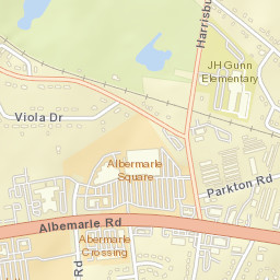 6809 Orchard Ridge Drive, Charlotte, NC Street Map