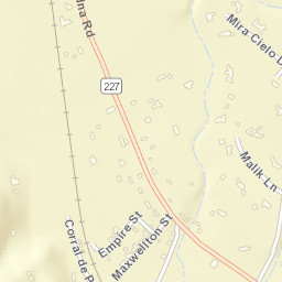 Edna California Street Map