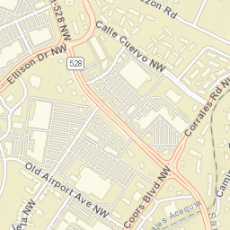 3452 Calle Cuervo Northwest, Albuquerque Street Map