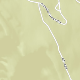 Cibola National Forest 11 New Mexico 536 Sandia Park Street Map