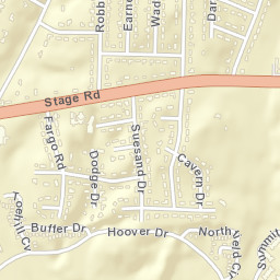 2850 Suesand Drive Memphis TN 38128 Street Map