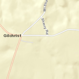 Gilchrist Tennessee Street Map