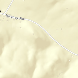 Hughey Tennessee Street Map