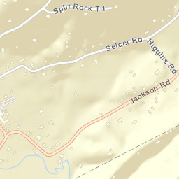 Falling Water Tennessee Street Map