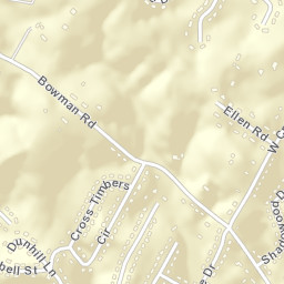 Crabtree Hills Tennessee Street Map