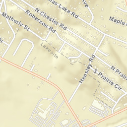 Dallas Gardens Tennessee Street Map