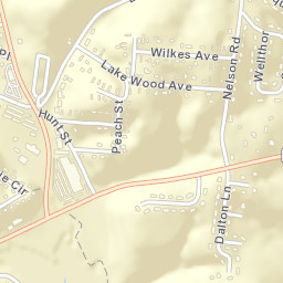 Dallas Hills Tennessee Street Map