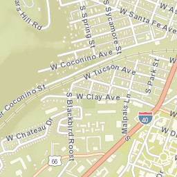 Riordan Road Flagstaff AZ 86001 Street Map