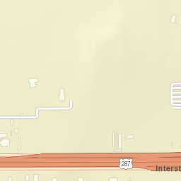 I- 40 Access Road & Interstate 40 Amarillo Street Map