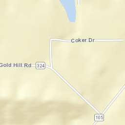 Gold Hill Arkansas Street Map