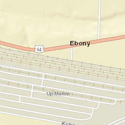 Ebony Arkansas Street Map
