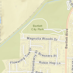 2596 High Tree St, Bartlett, TN 38134 Street Map