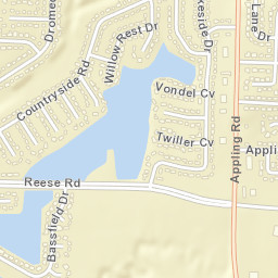 7463-7471 Valley Mist Dr, Memphis Street Map