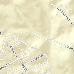 Moon Shadows Tennessee Street Map