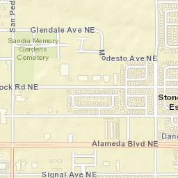 9300-9384 Louisiana Blvd NE, Albuquerque Street Map