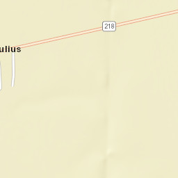 Julius Arkansas Street Map