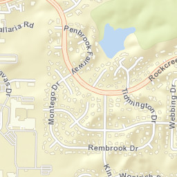 8259 Rockcreek Pkwy, Cordova, TN 38016 Street Map