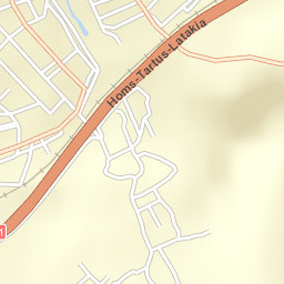 Bāniyās Street Map