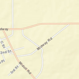 Fellows California Street Map