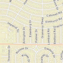 3301-3305 Bedford Rd Amarillo TX Street Map