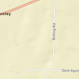 Mosley Arkansas Street Map