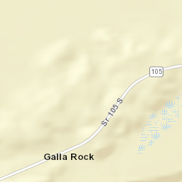 Galla Rock Arkansas Street Map