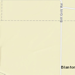 Blanton Arkansas Street Map