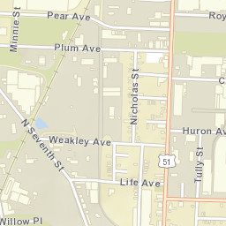 1237-1245 Tennessee 3, Memphis, TN 38107 Street Map