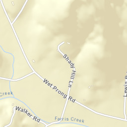 Hurdlow Tennessee Street Map