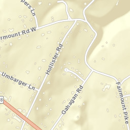 Fairmount Tennessee Street Map