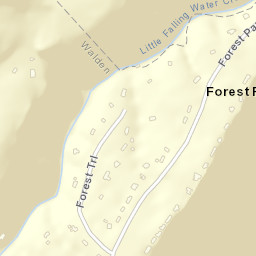Forest Park Tennessee Street Map