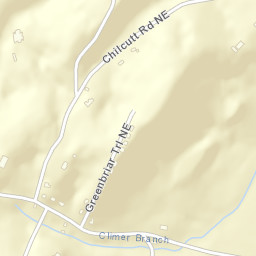 Climer Tennessee Street Map