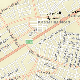 Kasserine Street Map