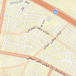 Qorveh Street Map