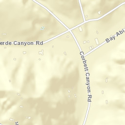 Verde California Street Map