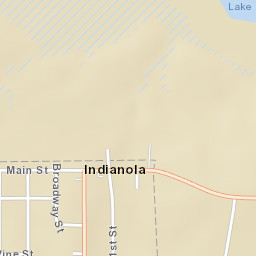 South Street, Indianola, OK 74442, USA Street Map