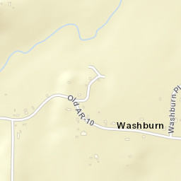 Washburn Arkansas Street Map