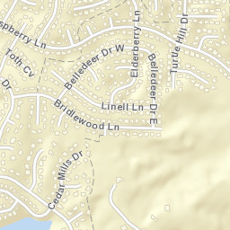 1653 Wood Mills Drive, Cordova, TN 38016 Street Map