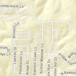 1523 Sawmill Creek Lane Cordova Street Map