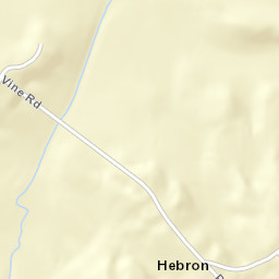 Hebron Tennessee Street Map