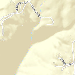 Saint Marys Tennessee Street Map