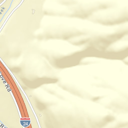 Martin Springs Tennessee Street Map