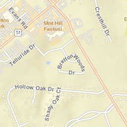 7100-7194 Matthews-Mint Hill Road, Mint Hill Street Map