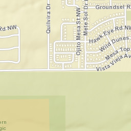 8635 Wild Dunes Avenue Northwest, Albuquerque, NM Street Map