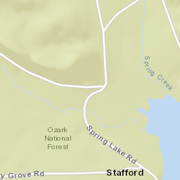 Stafford Arkansas Street Map