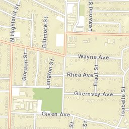 970 Gordon Street, Memphis, TN 38122 Street Map