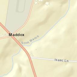 Maddox Tennessee Street Map