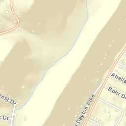 Cross Creek Tennessee Street Map