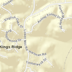 Timberwick Tennessee Street Map